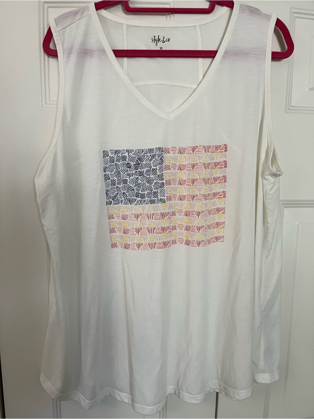 Style & Co Flag Tank